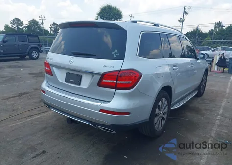 2017 Mercedes-Benz Gls 450 4Matic из США, поврежденный, VIN 4JGDF6EE9HA892760